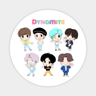 BTS DYNAMITE CHIBI Magnet